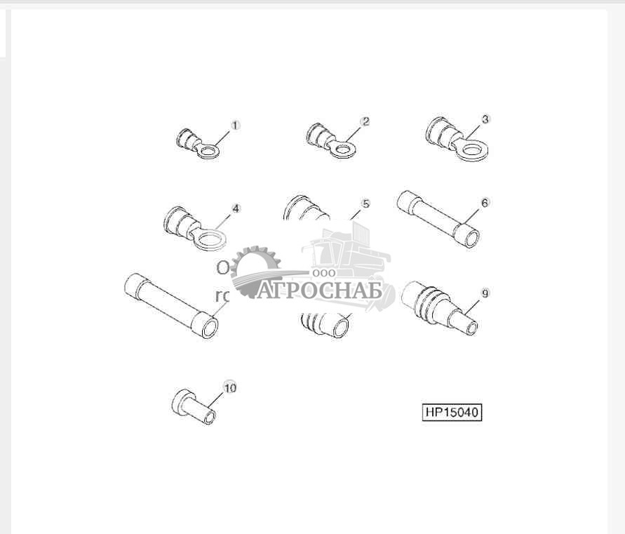 Electrical Connector Service Kit (Contents Of Box 5) Ring Terminals And Seals 